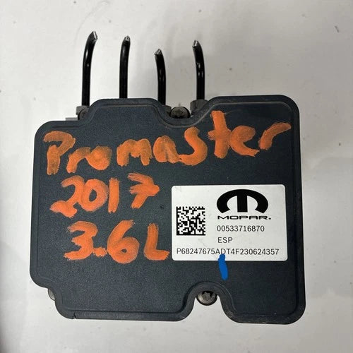 Bomba y módulo ABS Ram ProMaster 1500 2500 3500 2015-2017