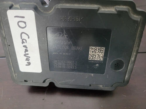 Módulo ABS 2009-2010 Dodge Grand Caravan solamente 28.5263-4903.3