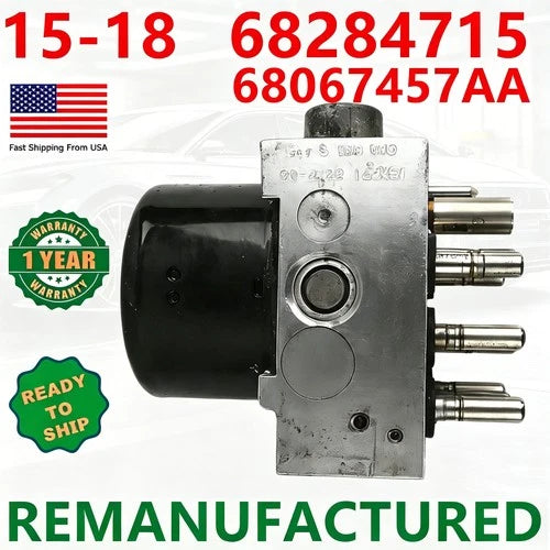 Unidad ABS 68067457AA Jeep Wrangler 2010-2018 hidráulica HCU