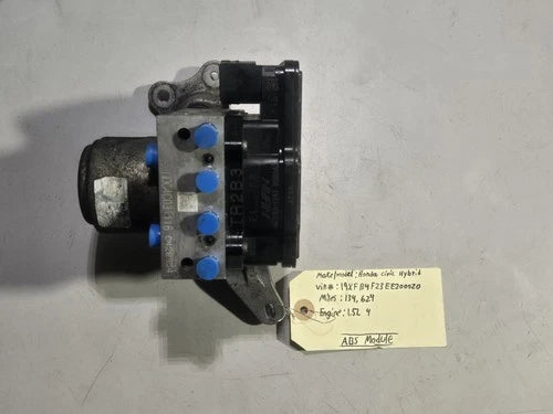 Bomba y módulo ABS 2013-2015 Honda Civic híbrido VSA válvula TR2B3