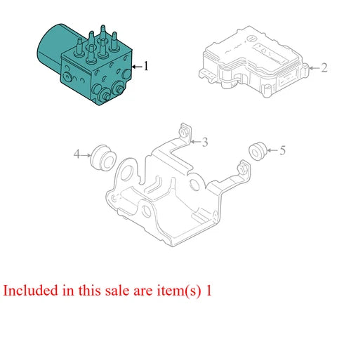 Bomba ABS 1999-2007 Chevrolet Silverado GMC Sierra 19149234