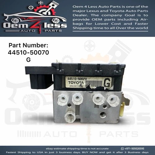 Bomba y módulo ABS 2007-2017 Lexus LS460 44510-50070